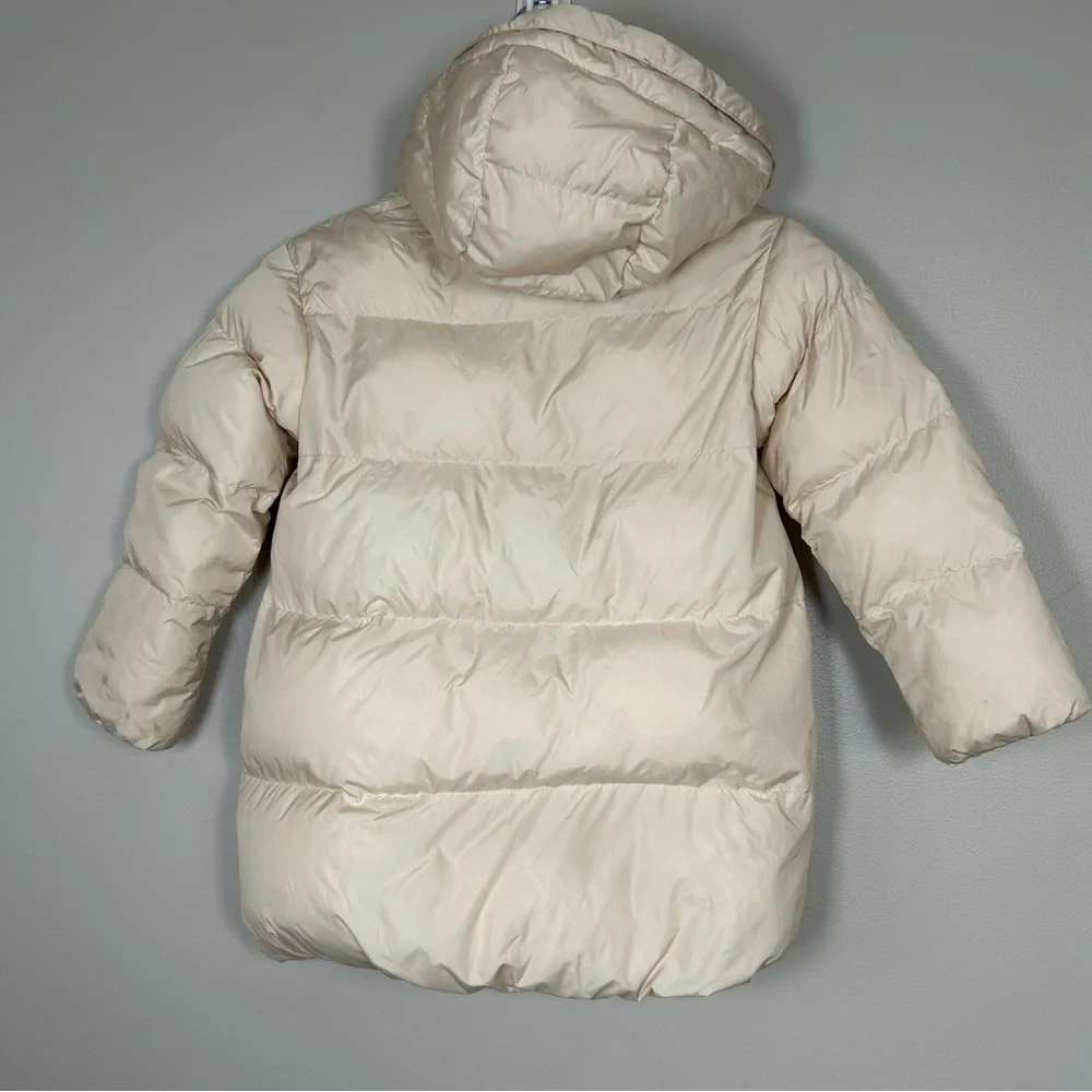 Uniqlo Kids Off-White Puffer Jacket